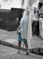 woman on the festival