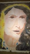 Painting of the gypsy woman