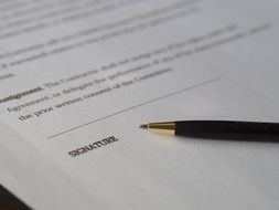 Photo of business agreement