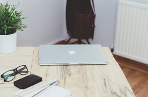 macbook technology on the table