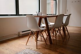 table and chairs