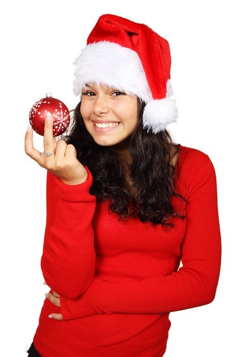 christmas claus girl