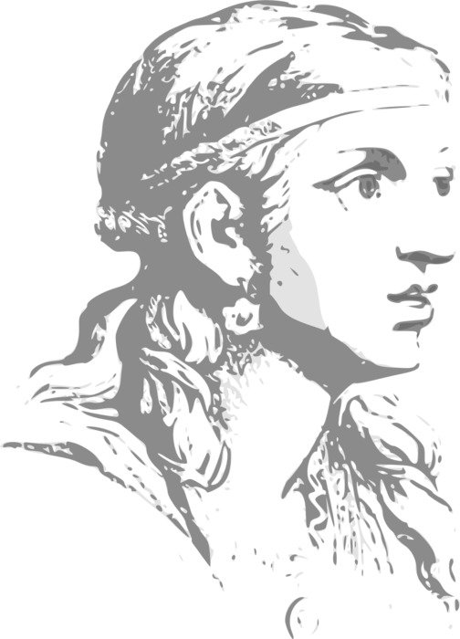 Ä°llustration of Historic woman