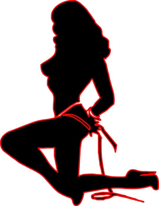 Picture of stripper woman