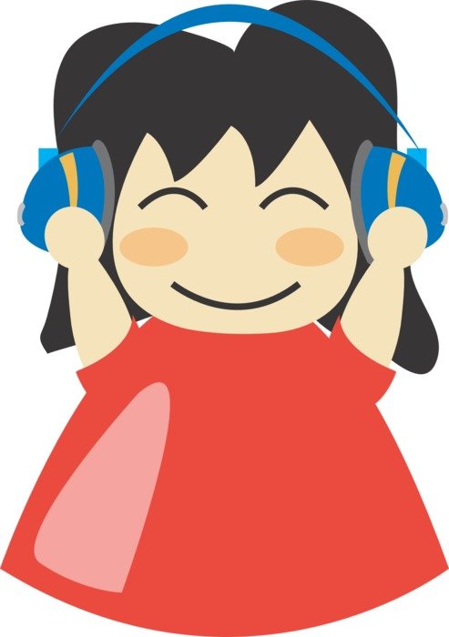girl happyicon drawing
