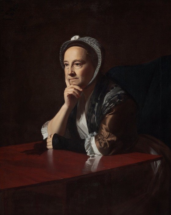 john copley adult Woman painting oil on canvas