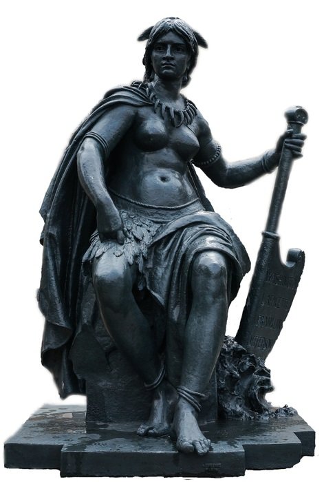 paris statue drawing