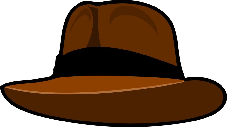 Picture of brown indiana jones hat
