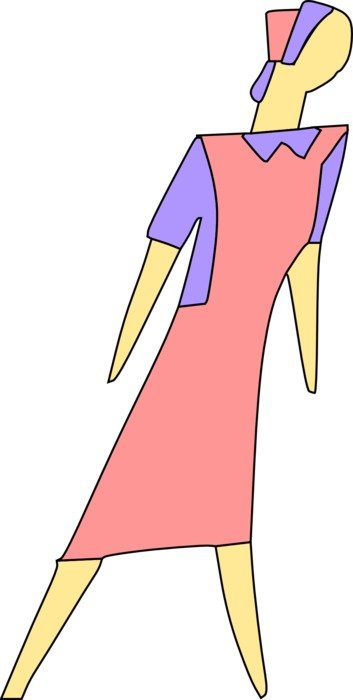 charwoman drawing