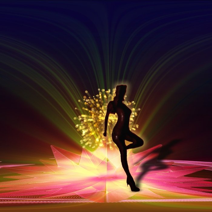 clipart of the showgirl