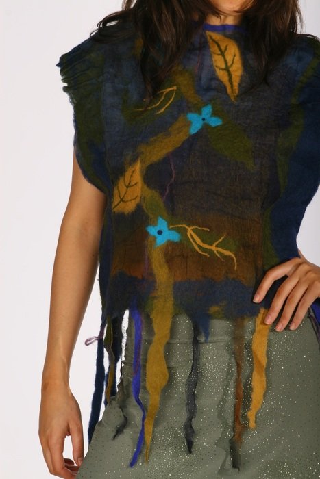 model in the fashion clothing