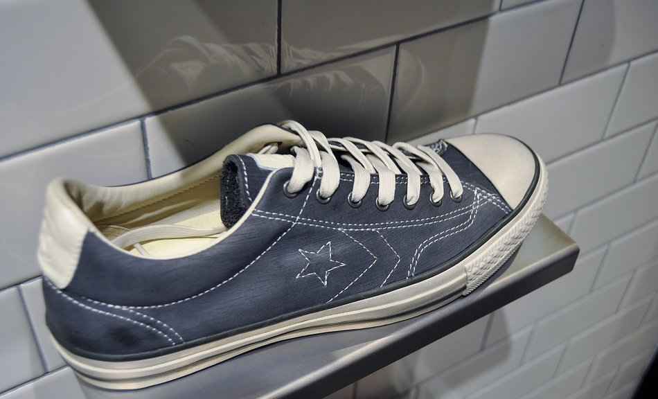 converse shoes in the shop