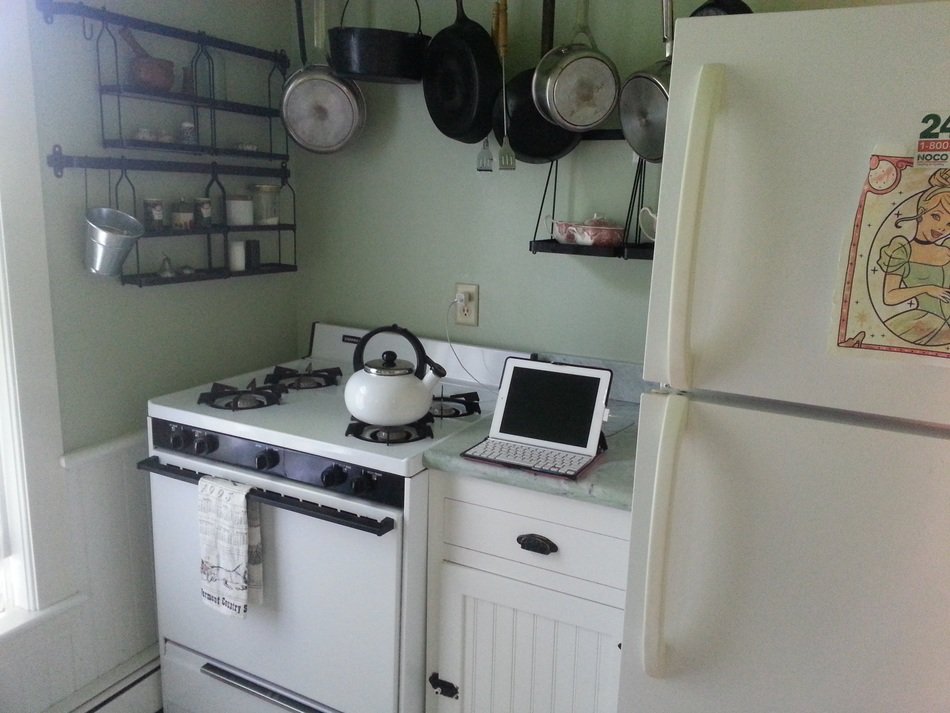 Ipad on the kitchen