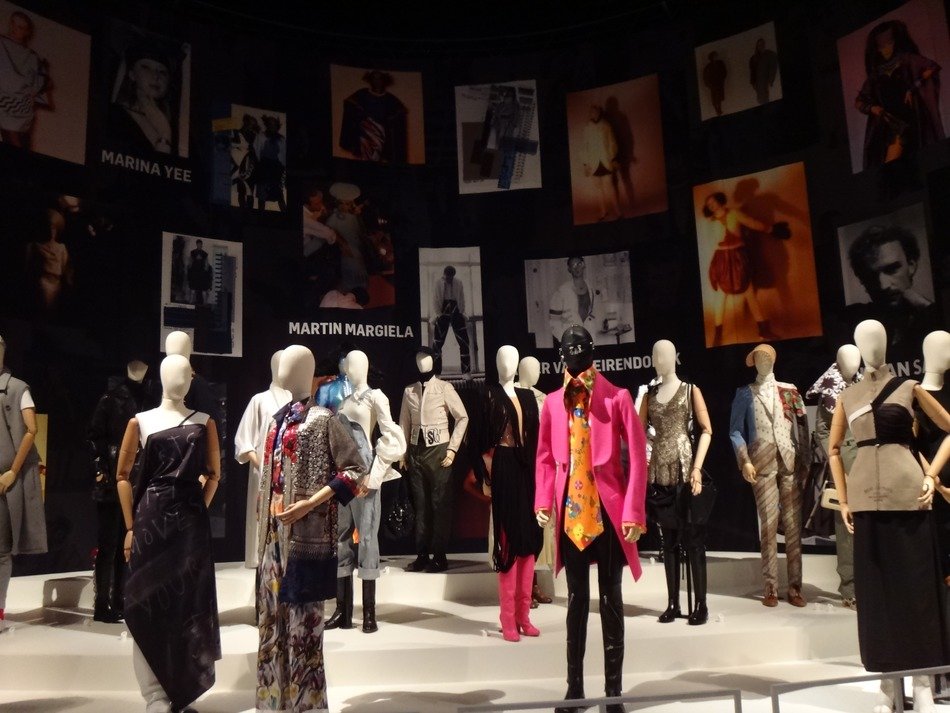 fancy manikens at the exhibition