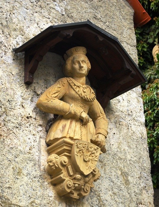 Castle art of woman