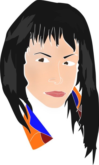picture of the woman