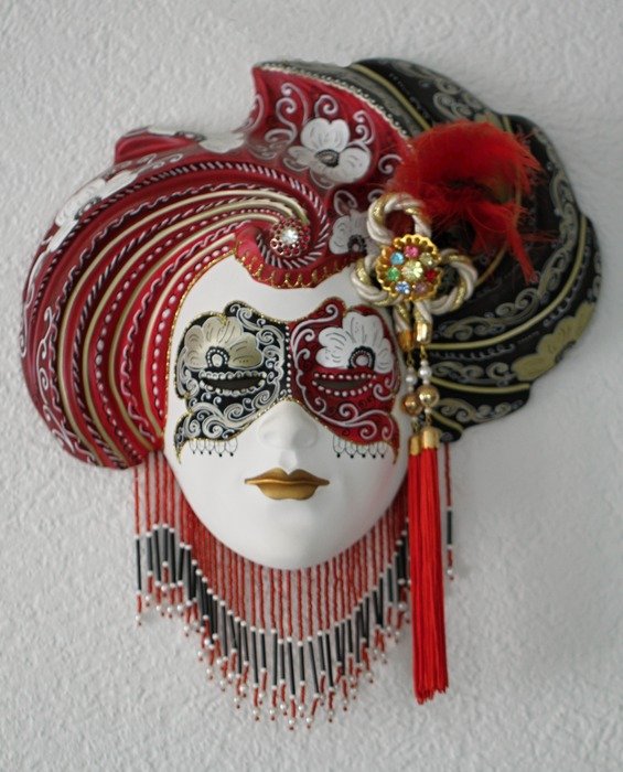 Beauty venetian mask