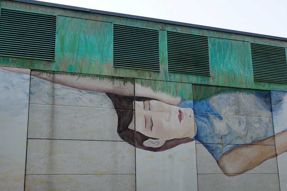 wall art woman paint tuttlingen