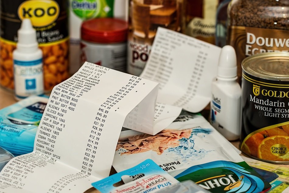 check from supermarket