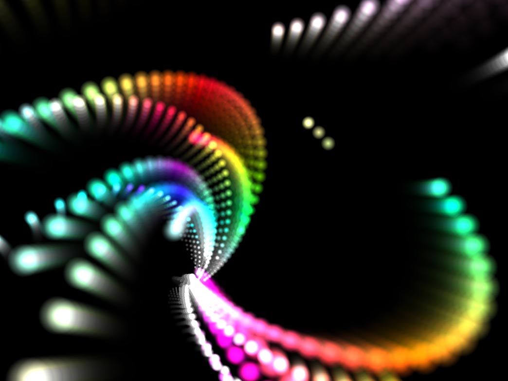 İllustration of Neon 3D Moving Screensavers free image download