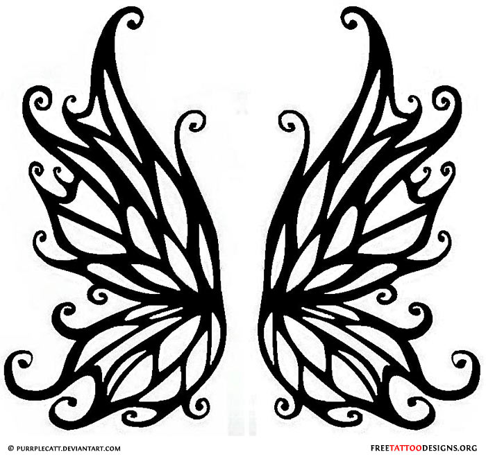gothic fairy wings