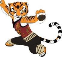 Kung Fu Panda Tigress drawing