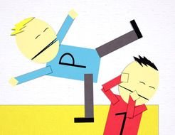 South Park Terrance And Phillip comic characters, Fart