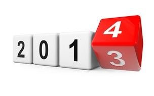 New Year 2014 Coming Soon drawing