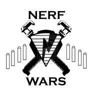 Nerf War logo on a white background
