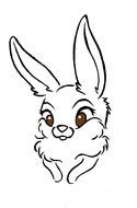 Thumper Tattoo Designs drawing