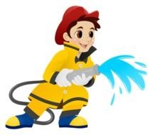 Cartoon Firefighter Clip Art N10