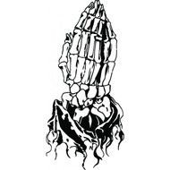 Bone Praying Drawing