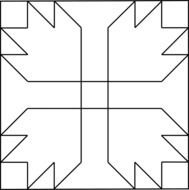 Geometric Design Coloring Pages drawing
