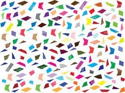 Confetti Clip Art drawing
