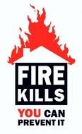 Fire Safety poster drawing