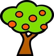 Fruit Tree Clip Art N12