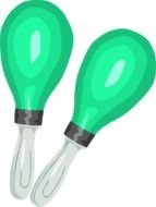 Maracas Clip Art N17
