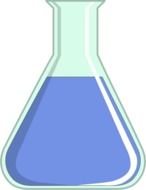 Science Flask Clip Art N5