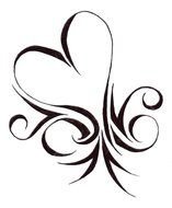 Tribal Heart Tattoo Designs N4