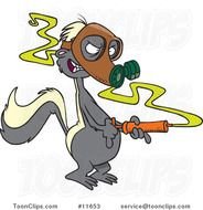 Stinky Skunk Cartoon N2