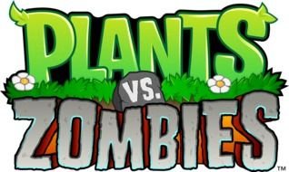 clipart of Plants Vs Zombies Logo of computer game