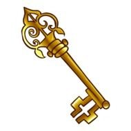 Cartoon Key Clip Art N10