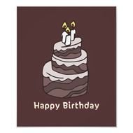 Layer Cartoon Birthday Cakes