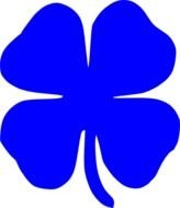 Shamrock Outline Clip Art