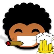 Man With Cigar Clip Art