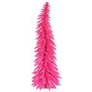 Clipart of Pink Christmas Tree