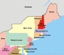 Us Map Northeastern United States