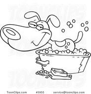 Dog Grooming Clip Art N23