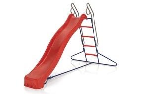 Colorful kettler slide clipart