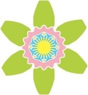 Flower Shape Clip Art N4